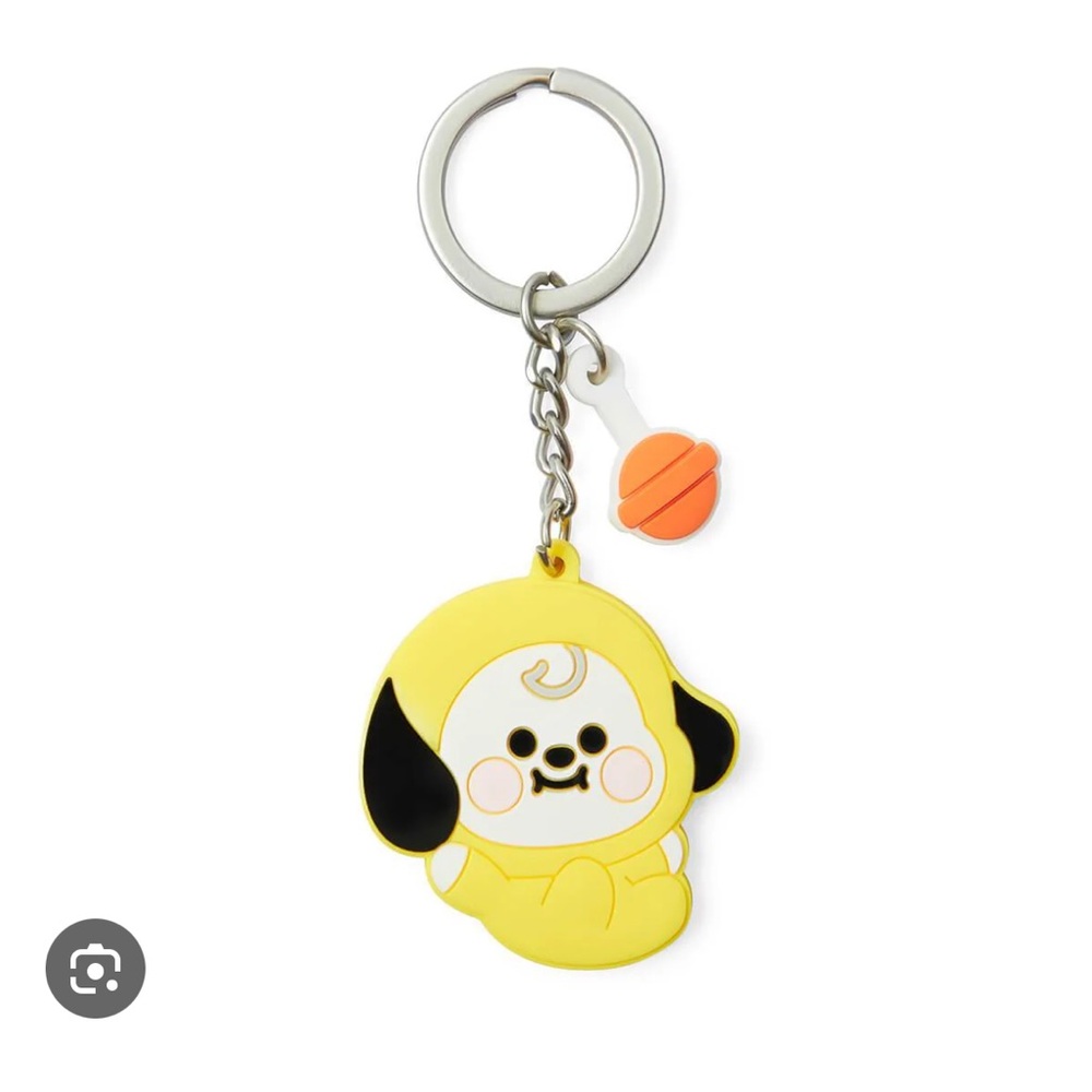 BT21 BABY CHIMMY SILICONE KEYRING